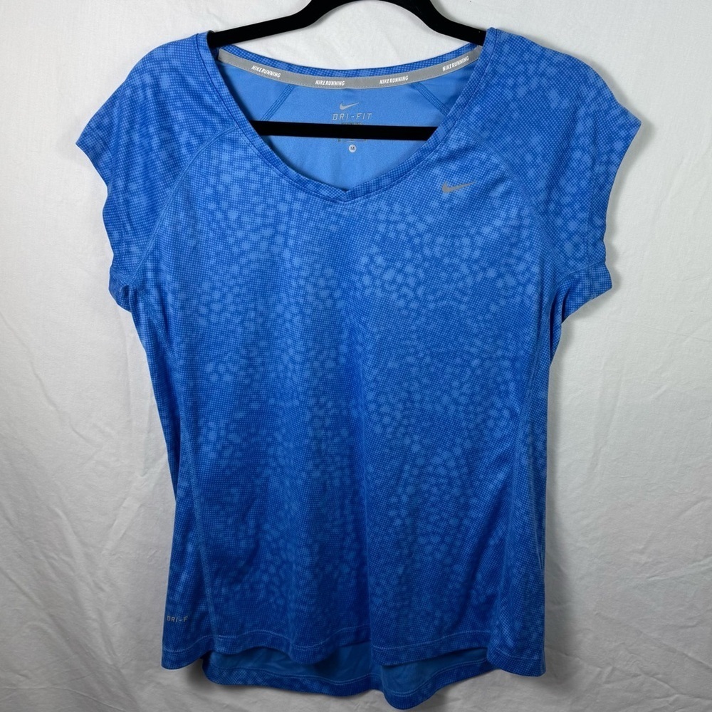 Nike Blue Short Sleeve Tee Womens Size M